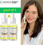 LUCACCI Face Serum Vitamin C Plum Vitamin C Serum Vitamin C Serum For Oily Skin Booster Serum Vitamin C For Oily Skin 30 ML [Pack Of 2]