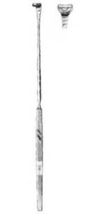 Alis Grey Stainless Steel 22Cm 8 3 4 Inch Love Nerve Root Retractor No.1 A Gen 678 01 Vaginal Dilator