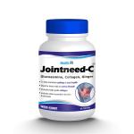 Healthvit Jointneed-C Glucosamine 500mg, Collagen 150mg, Ginger 40mg Supplement 60 Tablets