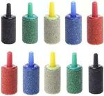 Kapoor Pets Multicolor Bubble Diffuser Aquarium Air Stones (Pack of 10)