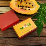 LINIC Premium Hand Made Quality Papaya Soap(Pack of 4)