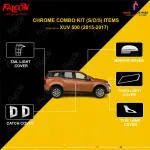 FALCON CAR CHROME ACCESSORIES COMBO KIT FOR XUV 500 2015-2017