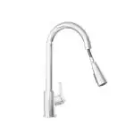 GREEN TEC Table Top / Countertop Mounted Pull Out Kitchen Sink Mixers Stainless steel