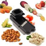 See Inside Stainless Steel Vegatable and Dry Fruit Slicer/Cutter Grater & Slicer  (1 Cutter)
