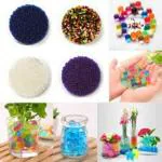 SV TRADERS Colorful Magic Crystal Water Jelly Mud Soil Beads Balls-Multi Color -1000 Balls