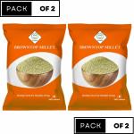 SWASTH FOOD PRODUCTS Browntop Millet Unpolished And Natural 02 KG Pack of 2 - 1kg Each (Other Names Of Browntop Millet -Korale, Gluten Free, Natural Farm Produce, High Fibre Millets, Healthy Food Alternatives