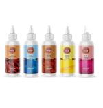 Red Cliff Premium Edible Colour Spray | Cake Decorating Spray Colour for Cakes, Cookies, Cupcakes Or Any Consumable for A Dazzling Effect | Combo Pack Of 5 | (Edible Spray Combo | 100gx5 |)
