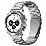 Spigen Stainless Steel Modern Fit Band Strap for Samsung Galaxy Watch (Silver)