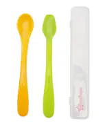 Smart Angel Japan Baby Feeding Spoon Set With Case (2 Pieces)