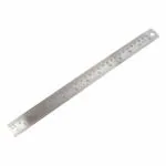 K.kataria eshop Stainless Steel Scale/Ruler 1 Foot (30 cm / 12 inch) for Students (Pack of 2)