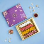THE SWEET BLEND Fusion Katli Box | 500g | Kaju, Rose, Kesar, Anjeer Katli