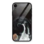 COVERS CART - Sea Ice Space Art Glass Back Case for iPhone XR