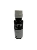 UV INFOTECH Refill Ink Compatible for GT51/52 Used with HP 5810/HP 5820 Printers Single Color Ink Bottle Black
