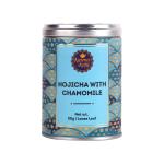 Karma Kettle Hojicha Loose Leaf - Hojicha Green tea with Chamomile flakes - 50 Tin