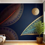 Love Creation A4 Size poster print for creative wall art- benin-inspired-winged-creatures-9558( Sticker)