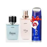 KELYN Men's and Women's Eau de Parfum Combo for Couple Gift - Boyfriend & Girlfriend Gift, Long - Lasting Fragrance, (100ml+100ml)