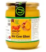 Yugmantra Organic Foods 100 Percent Pure Natural Desi Gir Cow Ghee 500 ml