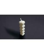 Vjp Enterprise Handmade Soy Wax Designer Candle for Home Décor -White