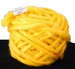 M.G Enterprise Wool Yarn, Roving wool Yellow 100 Grams.