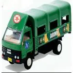 AB TOY WORLD Plastic Pull Back Army Dcm Truck Toy for Kids, Number of Pieces: 1, Multicolour