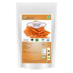 Neotea Homemade Fryum Snacks Dried Orange Large Pipe Chips, 250G
