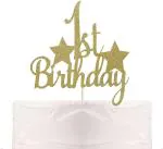 Zyozique all the first birthday cake decorations, which is the perfect finish for your cake. Little Star Cake Topper.