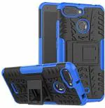 Leyon Blue Rubber, Plastic Back Cover For Mi Redmi 6