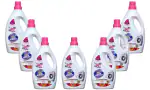Rangun Matic Liquid Detergent For All Washing Machine ( Pack of 7 ) ( 1L X 7 )