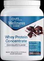 Life Extension Wellness Code Whey Protein Concentrate (Chocolate) 640 grams