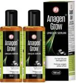 Dr JRK Anagen Grow Unique Hair Serum for Growth Stimulating, Anti-hair Fall, Shine and Gloss, Conditioning, Nourishment Men and Women 200 ml (Pack of 2)