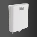 HARDSTONE Toilet Flush Tank | Cistern Front Flush Tank 8 LTR TITANIUM Slim wall mount Flus Tank morden look tank