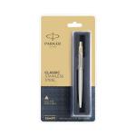 PARKER CLASSIC STAINLESS STEEL GT BALLPOINT PEN