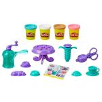 Playdoh Kitchen Creations Delightful Donuts Set with 4 Colors Clay & Dough for Kids age 3Y+