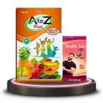 Herbshd Health Aim Plus 30 Capsule & A to Z Plus Health Tonic 450ml For Weight Gain
