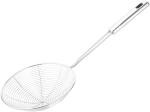 See Inside Heavy Duty Professional Standard Stainless Steel Deep Fry Strainer  (Silver Pack of 1)