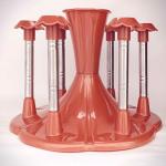 PANCHANAN Glass Stand for kichen 6 Glasses and Cutlery Glass Stand Made of Virgin Plastic