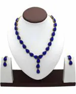 Jn Handicraft Alloy Copper-Plated Yellow Jewel Set For Women