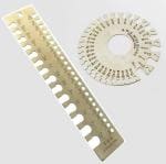 Inditrust Rectangular and Round SWG Wire thickness gauge measuring tools 2pc Panel Marking Gauge