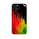 GADGETSWRAP Printed Vinyl Skin Sticker for Apple iPhone 14 - rainbow spectrum