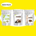 Pankhudi Organic Amla Reetha Shikakai Powder (3 Items in the set)