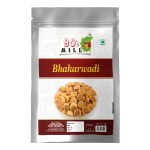 90's MILL Traditional Style Bhakarwadi Gujrati Mini Bhakarwadi | Authentic Button Bhakarwadi | Mouth-watering Crunchy, Light and Flavourful Tea Chai Party Snack Namkeen Savoury Snack-1Kg*1Pack