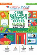 Oswaal CBSE Sample Question Papers Class 11 Informatics Practices (For 2023 Exam)
