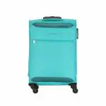 Kamiliant By American Tourister Trolley Bag For Travel | ZAKA 78 Cms Polyester Softsided Large Check-in Luggage Bag | Suitcase For Travel | Trolley Bag For Travelling, Aquamarine