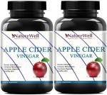 Naturewell Apple Cider Vinegar, 60 Capsules Each (Pack Of 2)