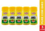 Godai Farms 5 Litre Desi Cow Ghee| Pure Cow Ghee| Pure Ghee  (Pack  of  5)