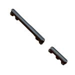 imbi _ Backer The Brand Black Fiber Side Key Side Power and Volume Button Out Rubber for Xiaomi Mi A3