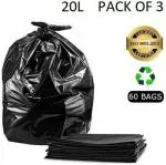 BRUZZLINE Large 20 L Garbage Bag (3Bag ) Large 20 L Garbage Bag (60Bag )