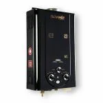 BlowHot Gas Geyser 6 Litres | Auto CUT-OFF | Automatic LPG Gas Water Heater Geyser| ISI Mark |Black
