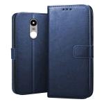 ZORZO Xiaomi Mi Redmi Note 4 Flip Cover | Kick Stand | Shockproof | Dual Layer | Card Slot |Flip Flap Wallet Mobile Flip Case Cover for Xiaomi Mi Redmi Note 4-Blue
