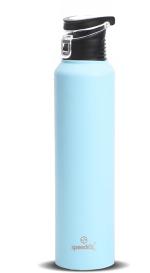 Speedex Stainless Steel Water Bottle 1 Litre Leakproof Light Blue Color